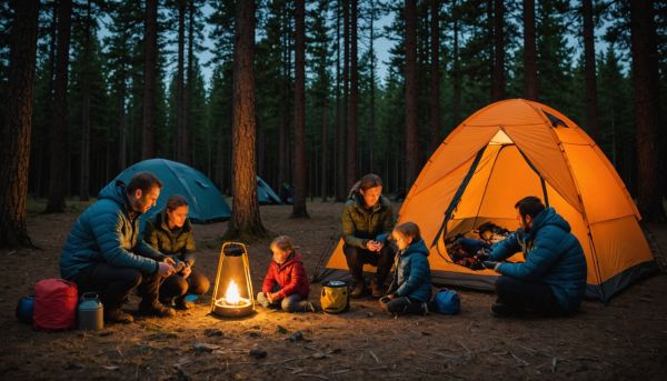 Comment préparer ses petits à leur première nuit sous tente ?