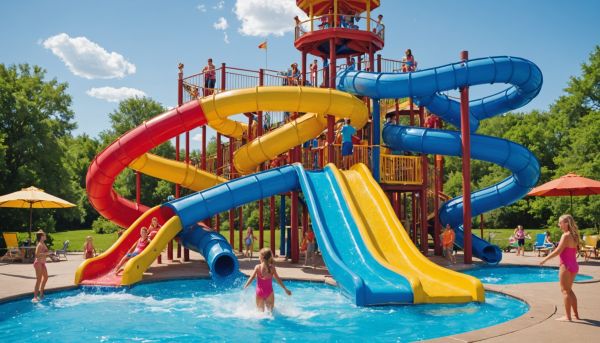 Quel camping familial propose les meilleurs toboggans aquatiques