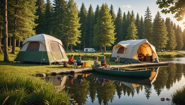 Camping au bord de l'eau en famille : le guide pour l'été 2026